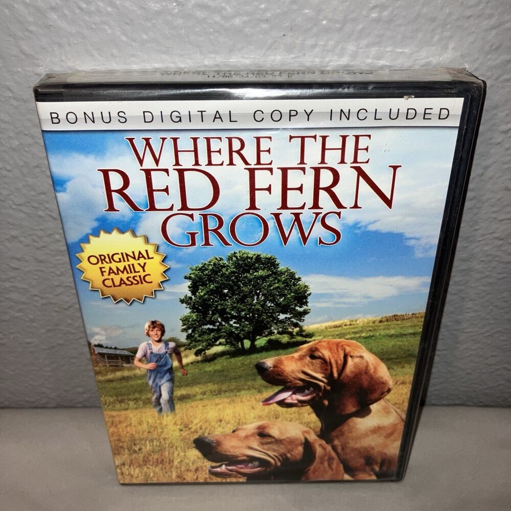 Dvd Sealed New Where the Red Fern Grows Echo Bridge Home Entertainment + Digital